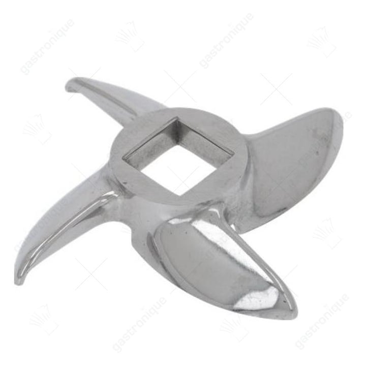 Mes type ENTERPRISE grootte 12 ø 60mm binnenmaat 12x12mm RVS