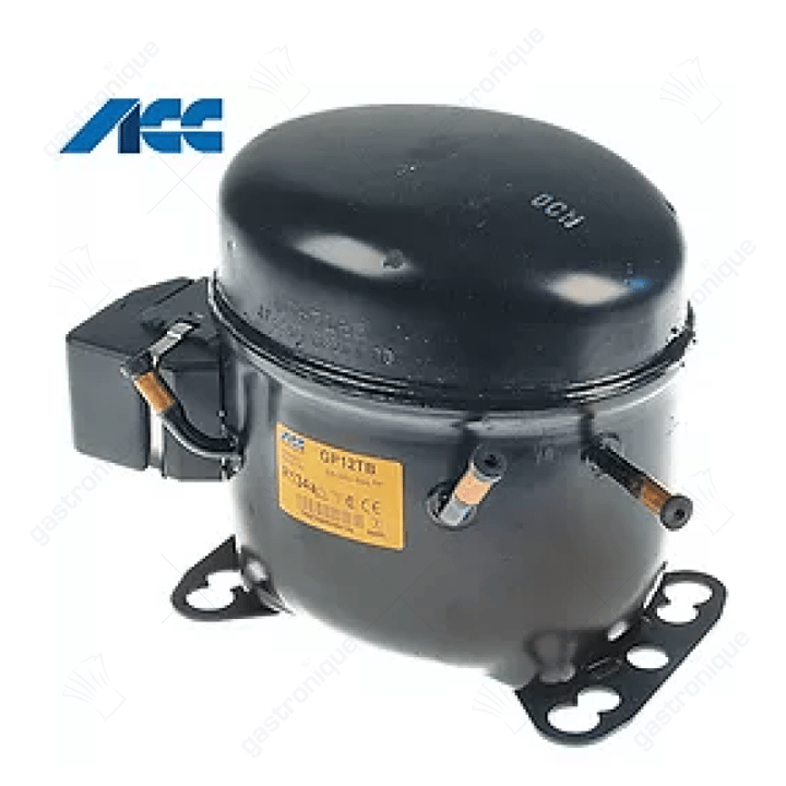 Compressor koelmiddel R134a type GP12TB 3/8HP vermogensverbruik 661W cilinderinhoud 12cm³ CSIR