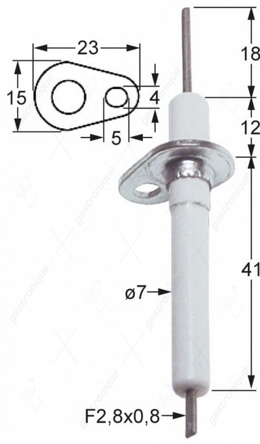 bougie ontstekingskabels rond ø 6x55 mm