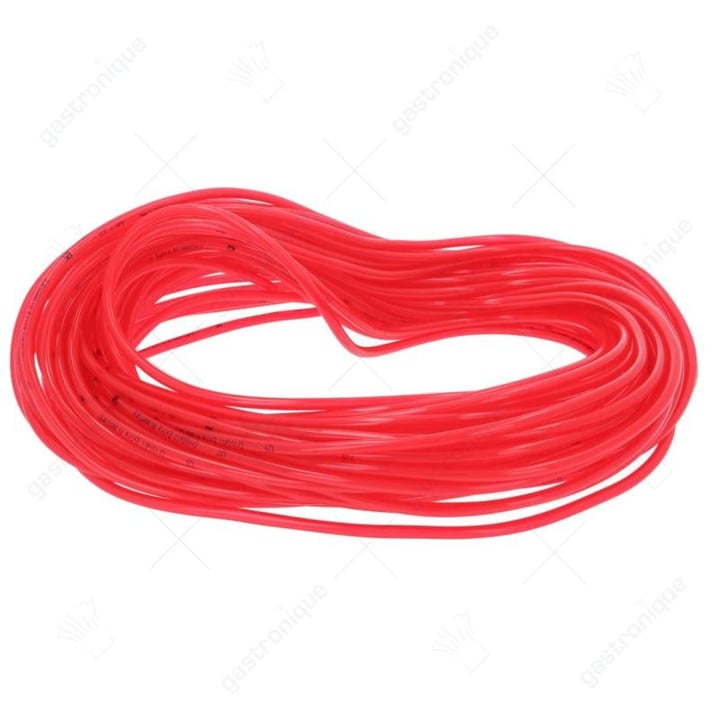 slang pvc rood ø 4x7 mm PER METER