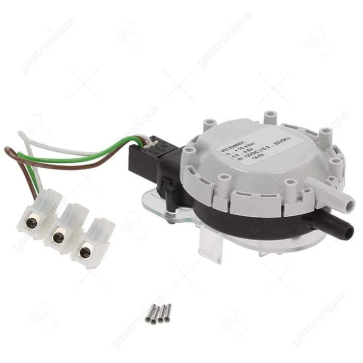 pressostaat ø 56mm drukbereik 10mbar drukaansluiting ø 6mm V bevestigingsafstand 36mm