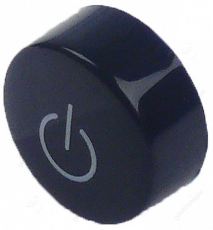 ronde drukknop blauw ø 21 mm "start"