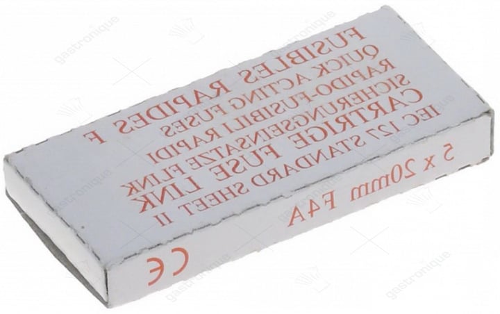 zekering versnellend ø 5x20 mm - 10 stk