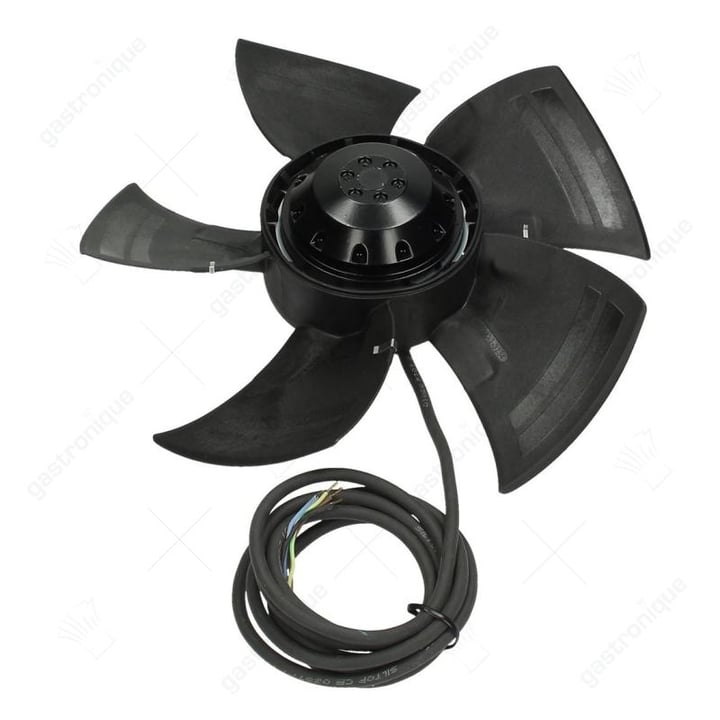 ventilator A4E300-AS72-05 ventilatorblad ø 300mm messen 5 230V 50/60Hz 72/90W H 73mm gat ø M4mm