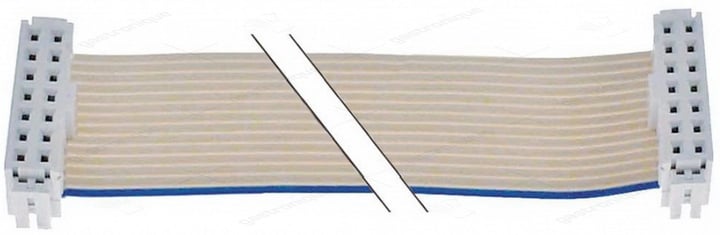 14-pole cable flat 2500 mm