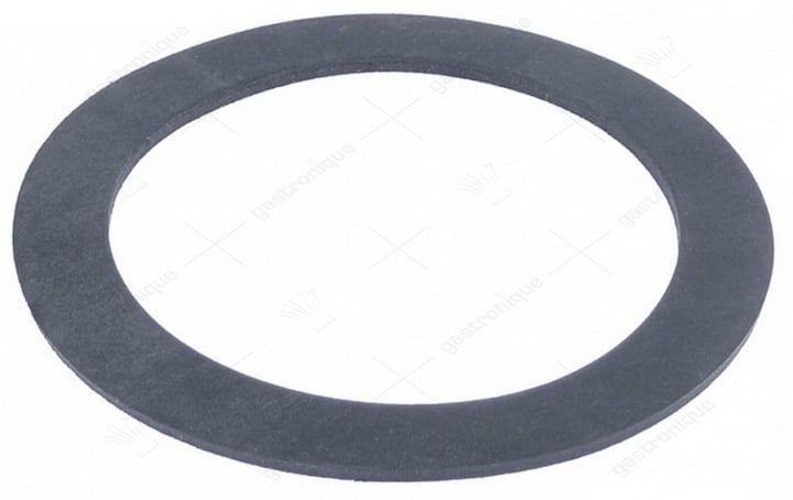 vlakpakking rubber OD ø 74mm ID ø 57mm materiaaldikte 2mm vpe 1stuk
