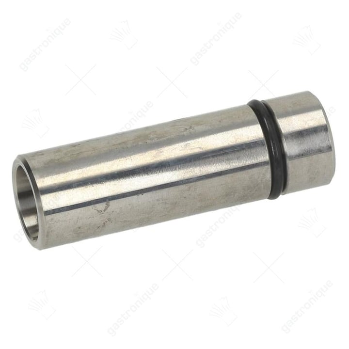 tube trop-plein en laiton chrome