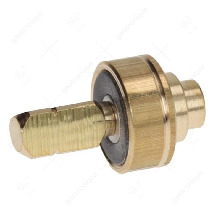 ventiel L 27mm BuD ø 16mm as driehoekig koper