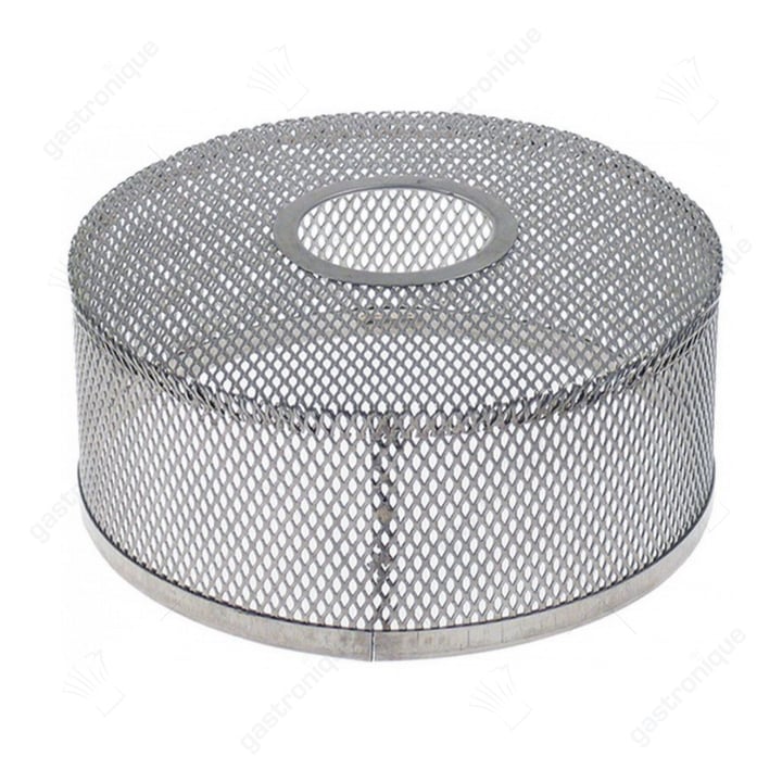 rondfilter ø 145mm inbouwpositie boven gat ø 43mm