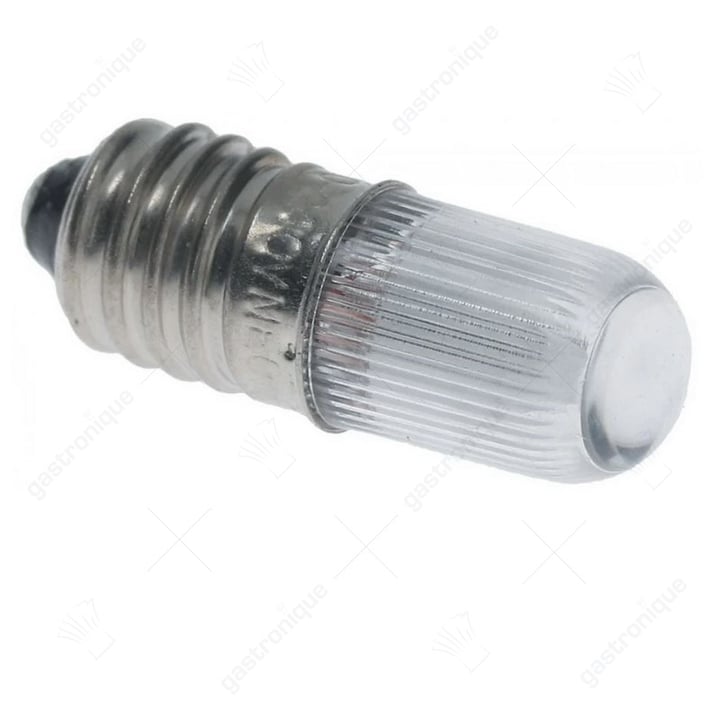 lamp Neon 230V 2W ø 10mm L 28mm fitting E10
