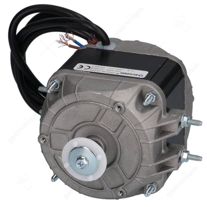 ventilatormotor 25W 230V 50-60Hz L1 49mm L2 94mm L3 112mm B 84mm kabellengte 500mm 1300U/min