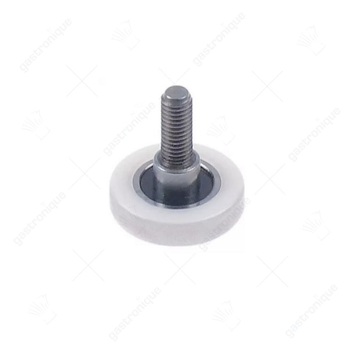 loopwiel wals ø 33mm B1 8mm A 33mm B 8mm C 14,5mm D M8mm E 11,5mm kunststof loopvlak kunststof