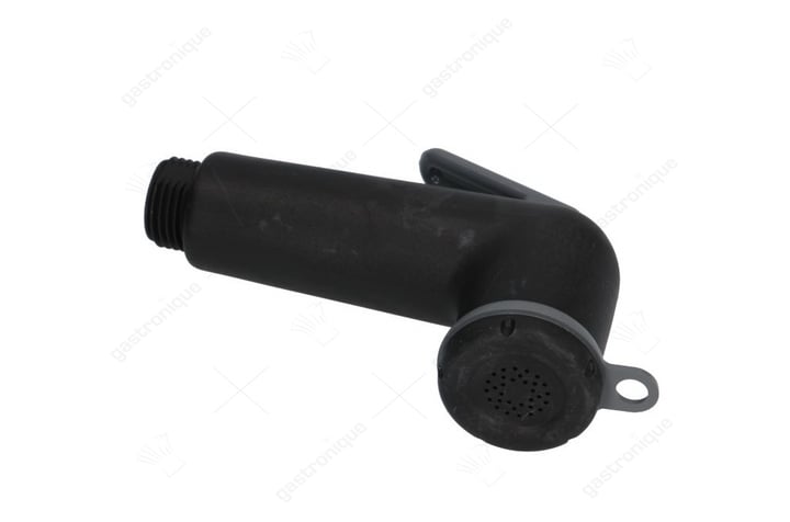 poignee de douche noir ø m1/2"