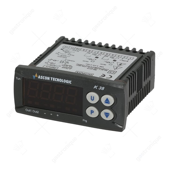 Elektronische regelaar K38 TCJ/TCK/PT100