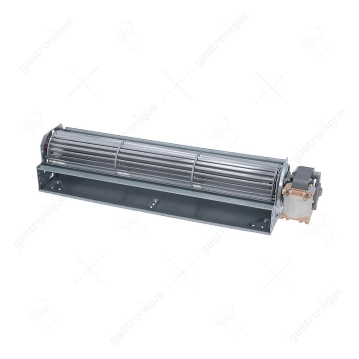 Dwarsstroomventilator motor rechts 360 mm ø 60 mm 230 Volt 26 Watt