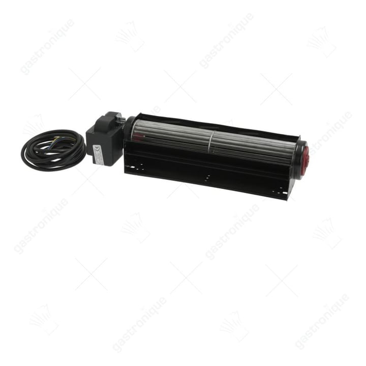 Dwarsstroomventilator motor links 240 mm ø 45 mm 230 Volt 16 Watt