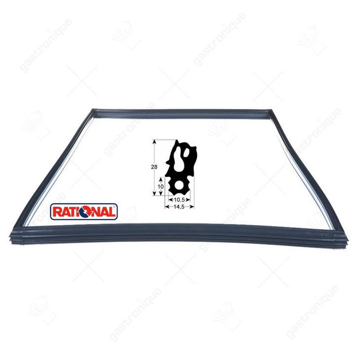 deurrubber RATIONAL 470 x 500 mm voor model SCC/CM 61