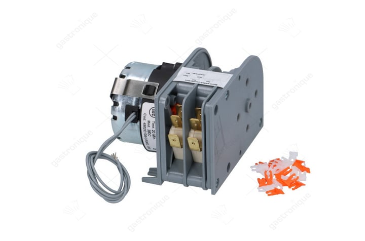timer 4902C1 kamers 2 looptijd 20min 230 V CDC motoren 1 fabrikant nr. 4902C10BGR000.1000