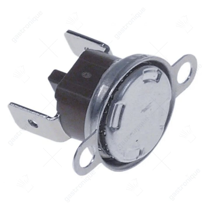 maximaalclixon LA 24mm uitschakeltemp. 100°C 1NC 1-polig 10A aansluiting F6,3 2-gatsbevestiging
