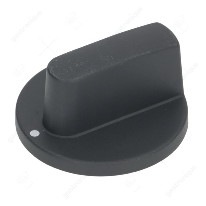 zwarte knop ø 52 mm
