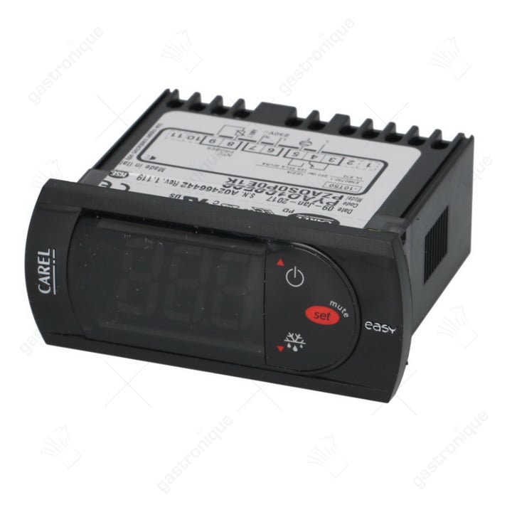 elektronische regelaar CAREL PYAO1C0522 inbouwmaat 71x29mm inbouwdiepte 59mm 230V
