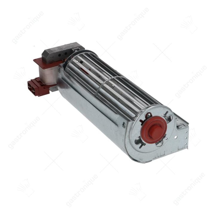 Dwarsstroomventilator motor links  120 mm ø 60 mm 230 Volt 30 Watt
