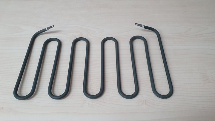 Element 1000 watt contactgrill boven