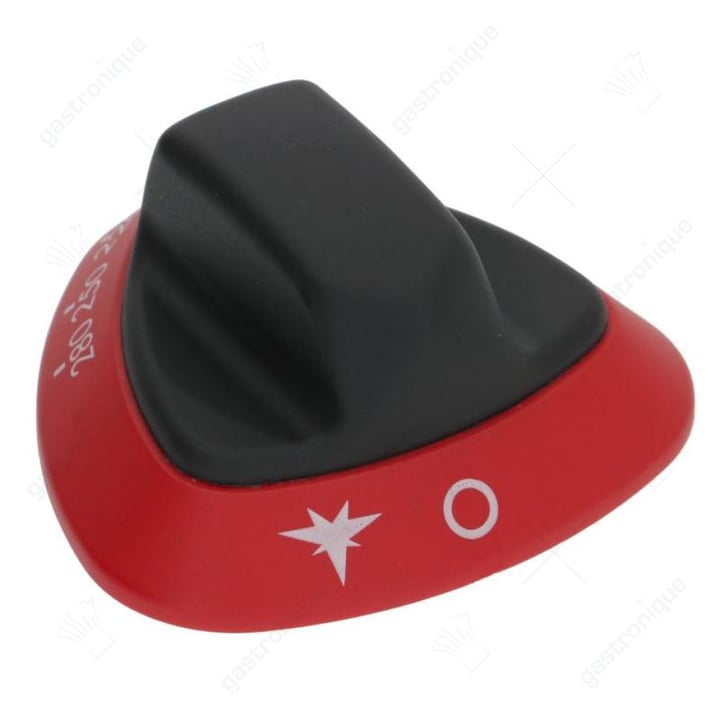 zwarte knop-rood 160-280°c