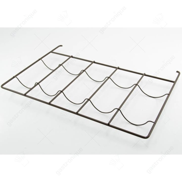 Draadplank Wijn Plat Bruin