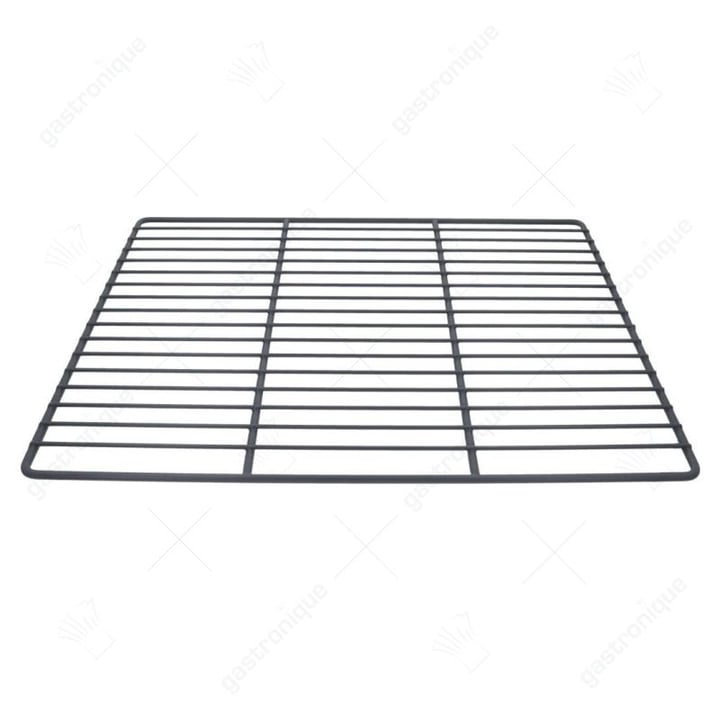 draadrooster B 530mm D 650mm GN 2/1 staal kunststof gecoat draadsterkte buitenring 8mm