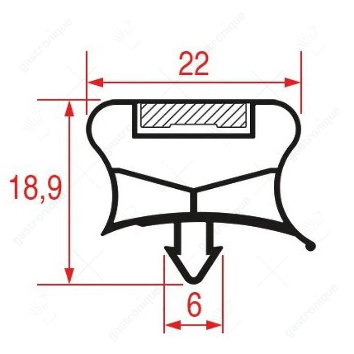KLIKPAKKING 710x410 mm