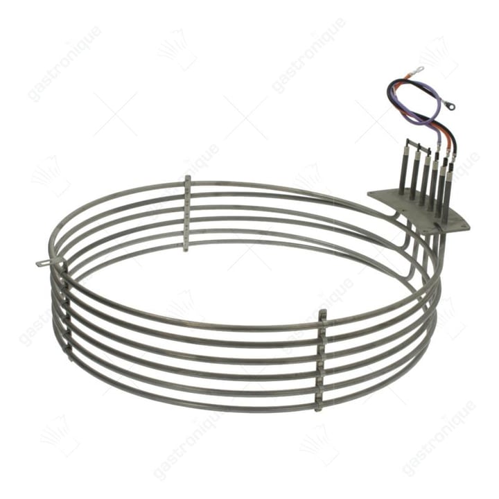 verwarmingselement 9000W 230V VC 3 ID ø 407mm AD ø 420mm L 443mm H 105mm B1 107mm H1 21mm