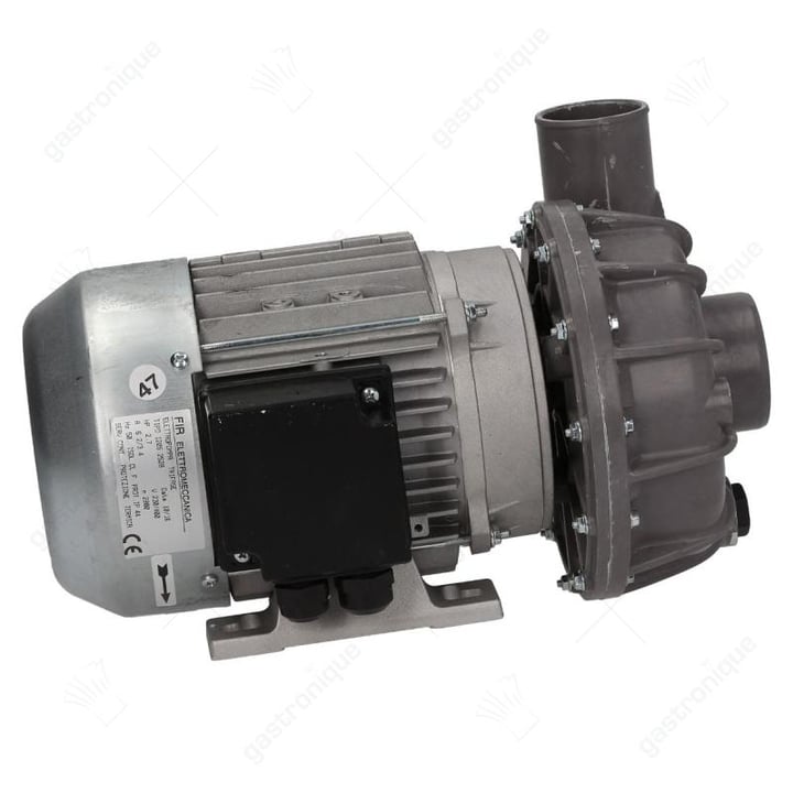 pomp fir 1205dx 2,70hp ingang ø 63mm uitgang ø 53mm type 1205.2528 230/400V 50Hz fasen 3 2kW 2,7PS L 330mm