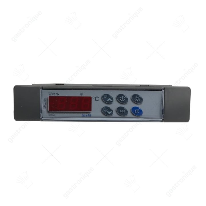 bedieningseenheid DIXELL T640 inbouwmaat 150x30mm inbouwdiepte 23mm beeldscherm 3½ digits