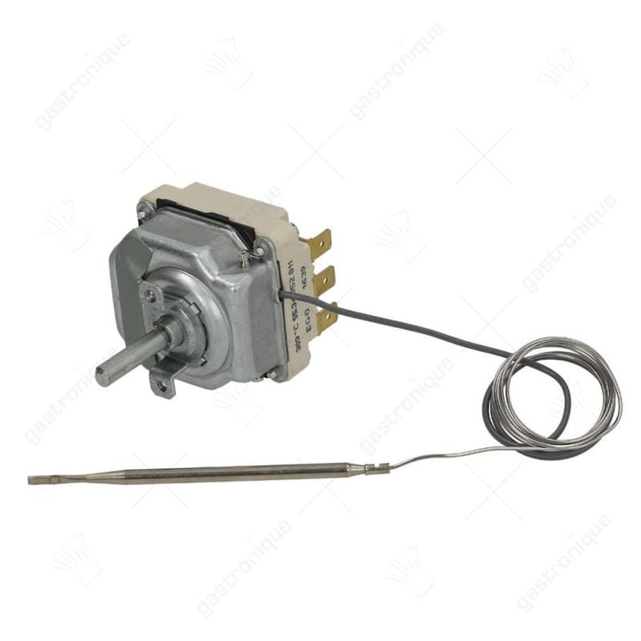 thermostaat t.max. 295°C instelbereik 75-295°C 3-polig 3NO 16A voeler ø 4mm voeler L 92mm