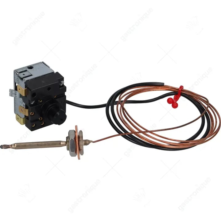 Maximaalthermostaat uitschakeltemp. 350°C 1-polig 1CO 2,5A voeler ø 5mm voeler L 48mm