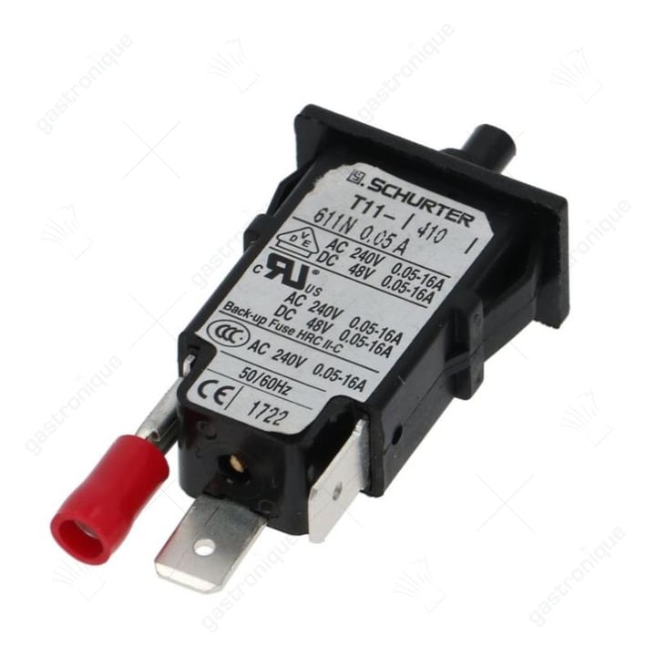 maximaalstroombeveiliging lekstroom 0,05A